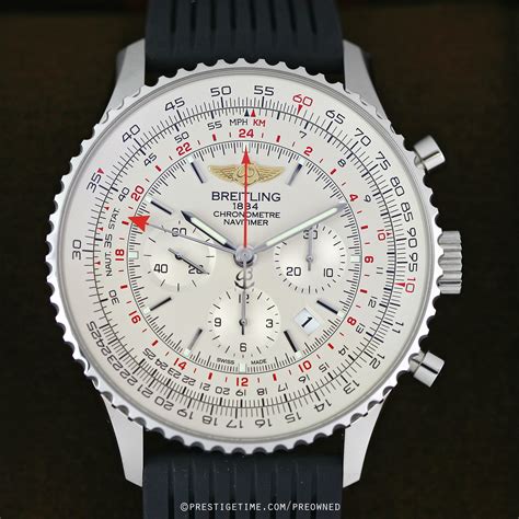 breitling navitimer limited edition white face|Breitling Navitimer pre owned.